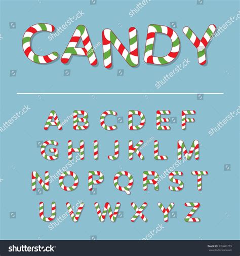 Candy Cane Font Microsoft Word
