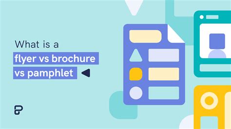 Differences between Flyer, Brochure, or Pamphlet - Piktochart