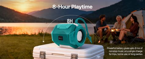 Vaku Luxos® Audilo 10w Wireless Bluetooth Speaker with FM Radio 8Hrs ...