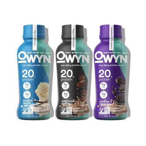 Buy OWYN Plant Based Protein Shake, 20g Vegan Protein from Organic ...