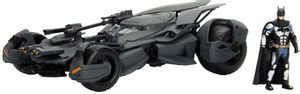 Jada Toys 1:24 Licensed Justice Batman Car Toy for Kids - Black - 1:24 ...