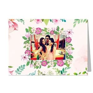 Fab Fly Customized BEST FRIEND EVER (Your Own Photo and Text) Greeting ...