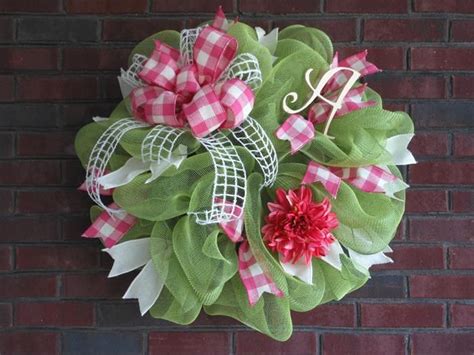 Spring Mesh Wreaths Tutorial 的图像结果