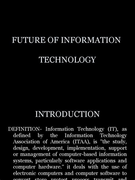 Future Work of Information Technology 的图像结果