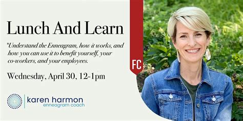 Lunch and Learn with Karen Harmon, Enneagram Coach, Fueled Collective ...