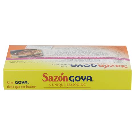 Goya Sazon Con Azafran Seasoning 1.41 oz | Shipt