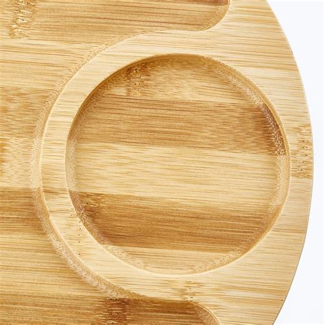 Buy Vamos Istana Bamboo Chip and Dip Plate - 27cm from Home Centre at ...
