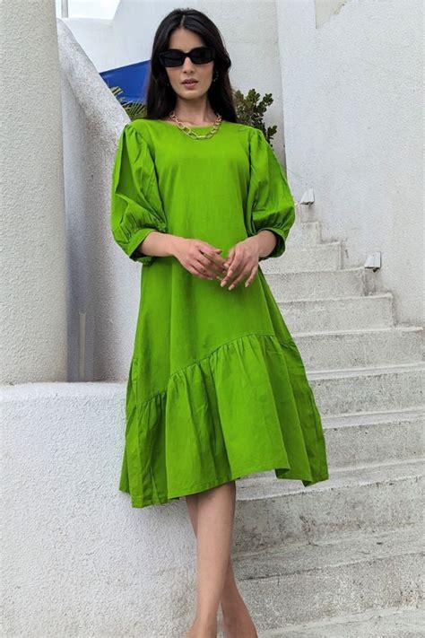 Women Cotton Dresses | Ready Made Party Wear – Saadgee India