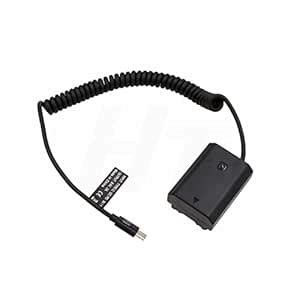 HangTon PD USB C to NP-FZ100 Dummy Battery for Sony Alpha 9 II, A9, A7R ...