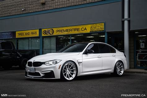 BMW M3 F80 White with 1221 Wheels 0110 AP2 Apex3.0