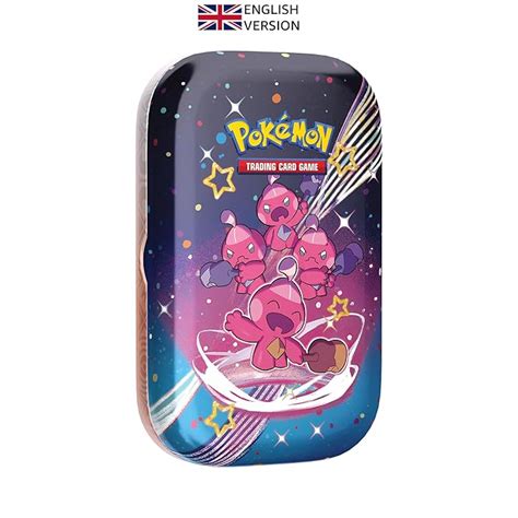 Buy PokémonTCG: Scarlet & Violet—Paldean Fates Mini Tin – Tinkatink (2 ...