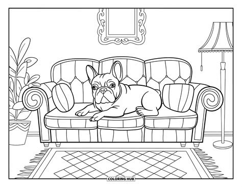 85+ French Bulldog Coloring Pages for Kids & Adults (Free Printable PDFs)