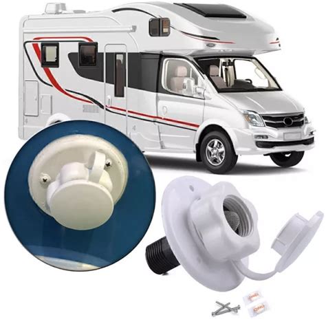 Valvola Di Scarico Camper 50mm In ABS - Per Roulotte E Van, Resistente Alla Corrosione, Uso Esterno - Foto 3