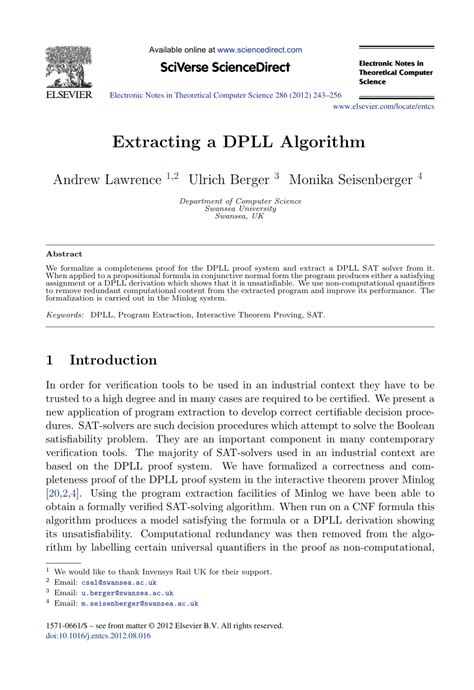 Image result for Dpll Algorithm Abdul Bari