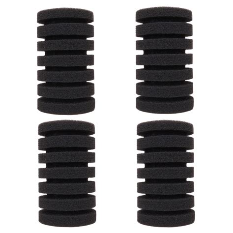Powkoo Sponge Aquarium, 4-Pack Aquarium Filters Sponges for Filter ...