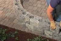 How to Build a Patio Walls with Curves