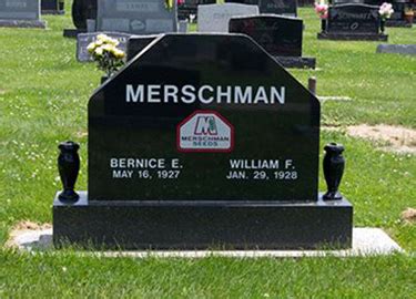 Monument Samples | Schmitz Funeral Homes