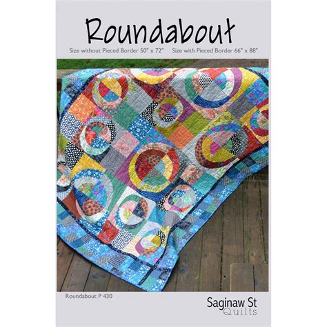 Roundabout Quilt Pattern 的图像结果
