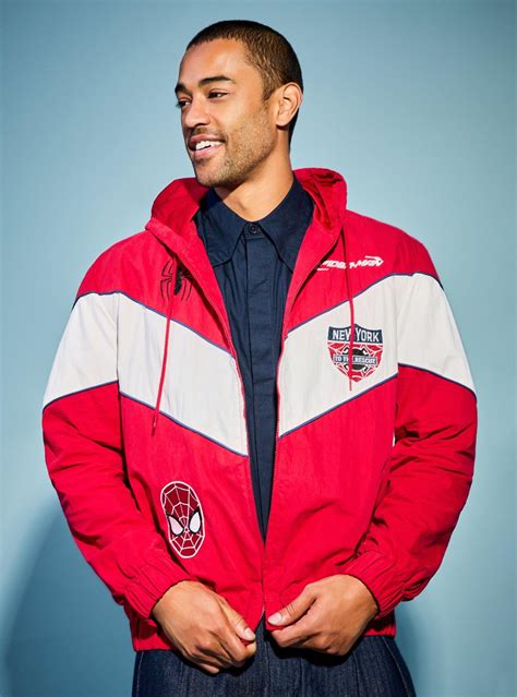Marvel Spider-Man Icons Windbreaker - BoxLunch Exclusive at Hamilton ...