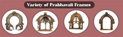 Bhunes Brass Prabhavali Frame for Idol Murti | Tiruvachi Arch Mandir ...
