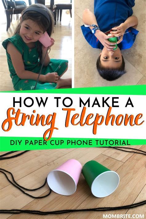 Image result for How to Make a String Telephone
