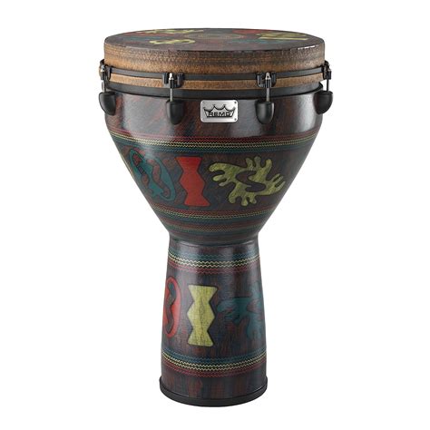 Remo Djembe Mondo Adinkra 16" DJ-0016-24 : Amazon.in: Musical Instruments