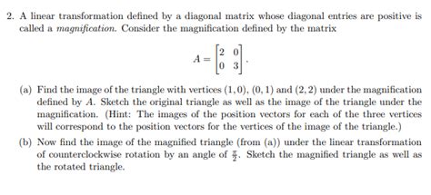 Image result for Linear Transformation Diagonalization