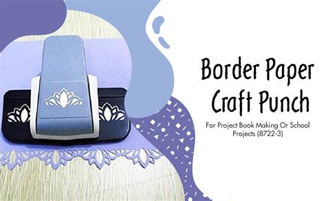 Vishal Border Paper Craft Punch for Project Book Making Or School ...