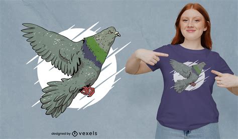 Image result for Exploding Pigeon T-Shirt