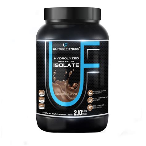 Buy United Fitness Hydrolyzed Whey Protein Isolate,100% Grass-Fed (2 ...