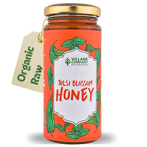 Buy Village Company Tulsi Honey 320GM | Pure, Natural and Raw and Fresh ...
