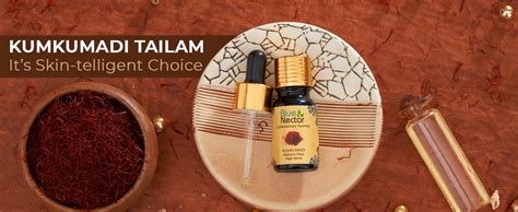 Blue Nectar Kumkumadi Tailam for face - Ayurvedic Face Serum with ...