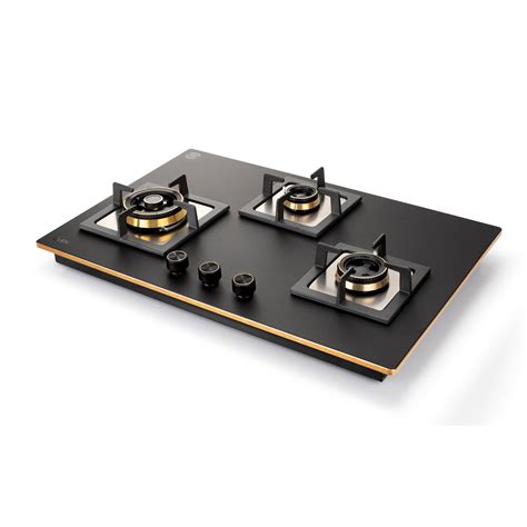 Buy Glen 3 Burner Glass Hob 1073 XL CI HT | Triple Ring Burner — Glen ...