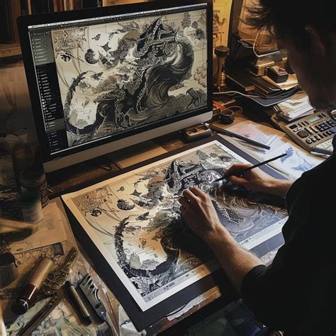 Using Computer Drawing Front View 的图像结果