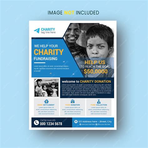 Donation Flyer Examples 的图像结果