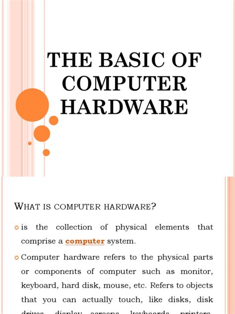 Basic Knowledge Computer Hardware 的图像结果