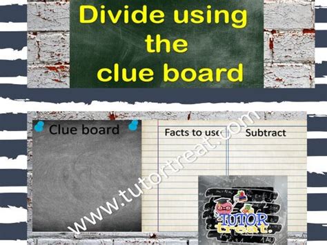 Division Using Clue Board 的图像结果