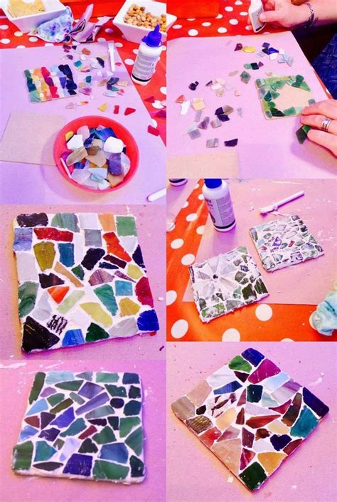 June Creative Crafters - Mosaic Coaster and Table Mats. , The Butchers ...