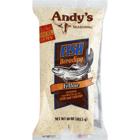 Andy's Seasoning Fish Breading, Yellow (10 oz) Delivery or Pickup Near ...