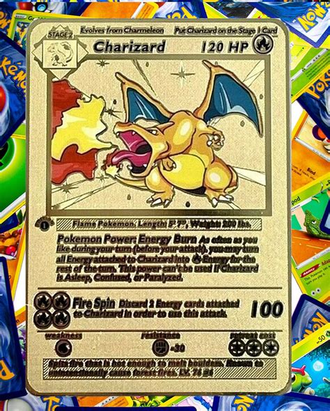 First Edition Charizard Pokemon Card
