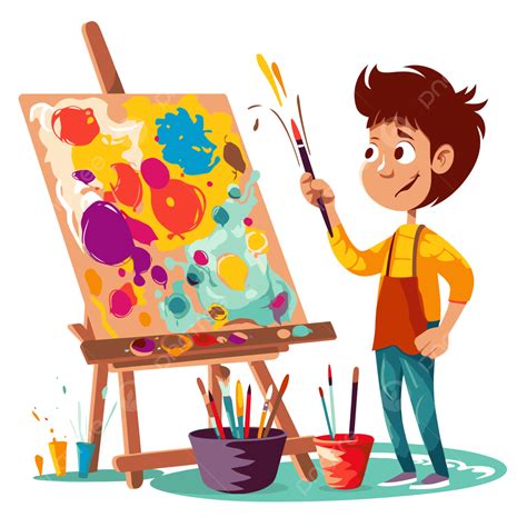 Student Artist Clip Art