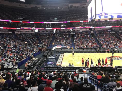 Smoothie King Center Seating Chart With Row Numbers
