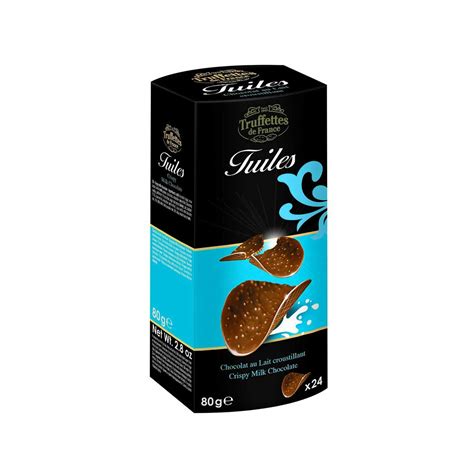 Buy Truffettes De France Cri Milk Chocolate Thins - 80g, 1 Pack Online ...