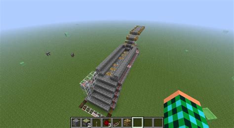 Image result for Minecraft Piston Bridge Tutorial