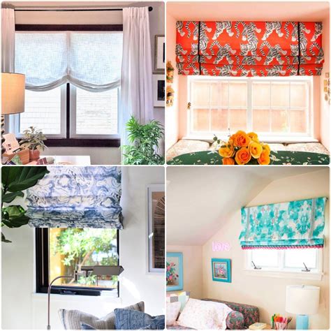 20 Easy DIY Roman Shades: How To Make a Roman Shade