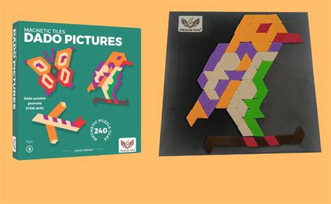 PELIKAS TOYZ Magnetic Tile Puzzle for Kids 5 to 7 Year Old| Learning ...