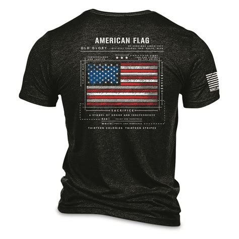 Nine Line Men's American Flag Schematic Short Sleeve Tee | Sportsman's ...