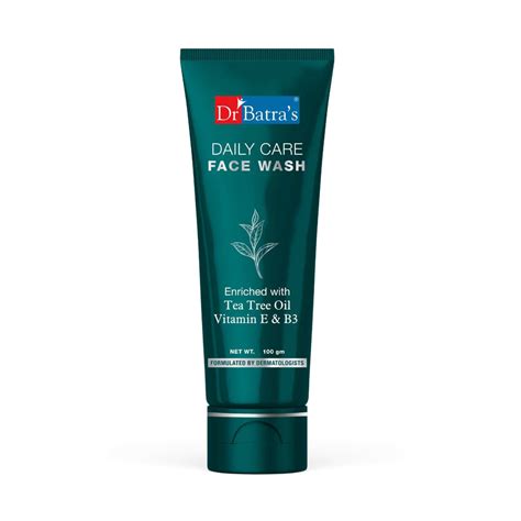Dr Batra's Daily Care Face Wash, Silicone & Soap Free, Enriched WithTe