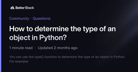 Image result for Python Object Type