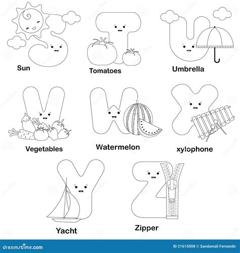 Coloring Pages For Alphabet Letters